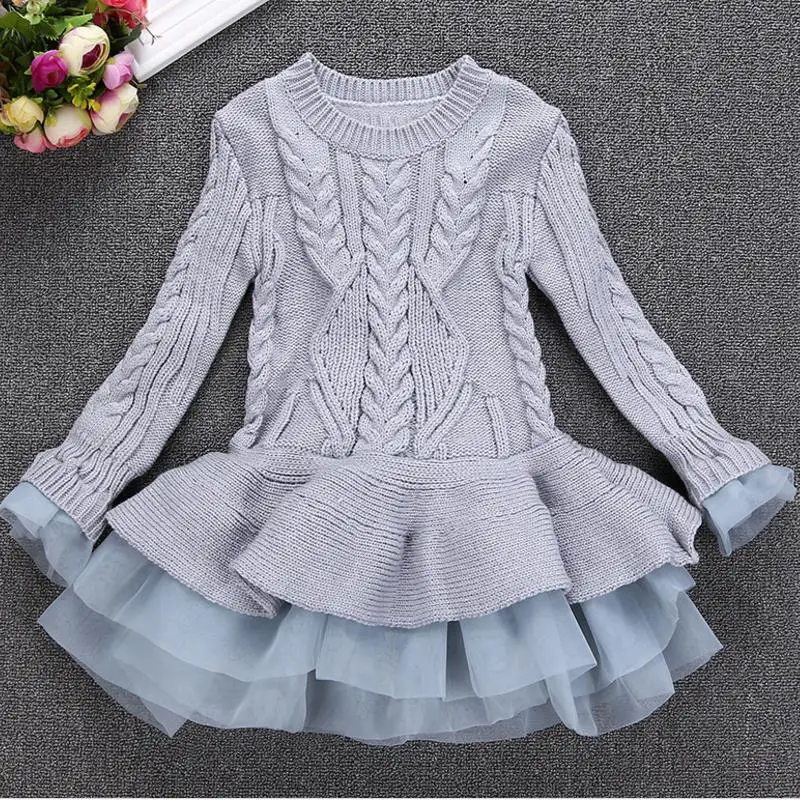 2019 Rushed Limited Moana Warm Girl Dress Christmas Wedding Party Dresses Knitted Winter Kids Girls Clothes Children Clothing | Детская