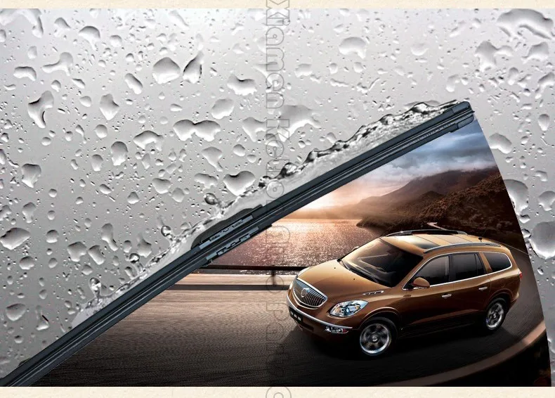 Лобовое Стекло автомобиля Щетка Стеклоочистителя Для Chery E3, A3, Fulwim 2 Tiggo 3, Arrizo 3, Природных резина, Bracketless, автомобильные Аксессуары,дворники,лезвия,стеклоочиститель,щетки стеклоочистителя,лезвие
