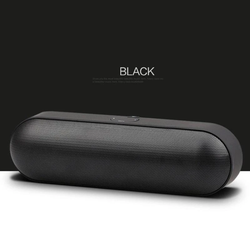 Мини Bluetooth динамик Портативный беспроводной Pill тип динамик s стерео внешний динамик FM TF карта AUX