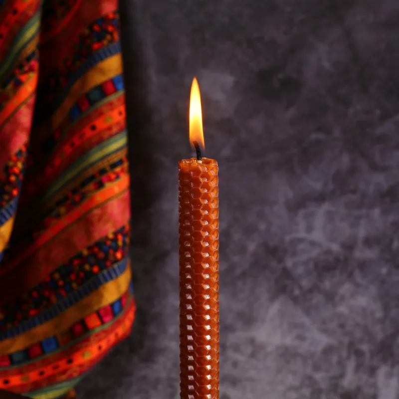 Свеча из натурального пчелиного воска высшего качества разветвленные свечи