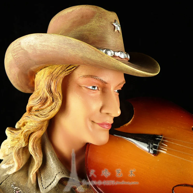 Ремесла Искусство украшения дома Американский Джаз группа музыкальный цифры