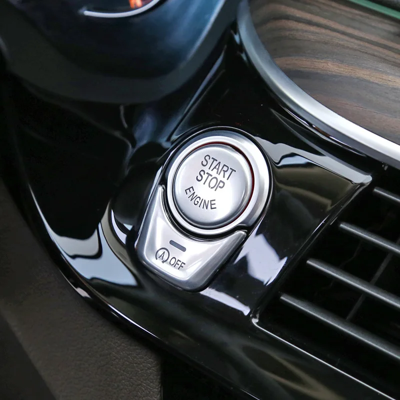 2 шт. для BMW 5 серии G30 G38 528li 530li 2018 кнопка запуска и остановки двигателя автомобиля