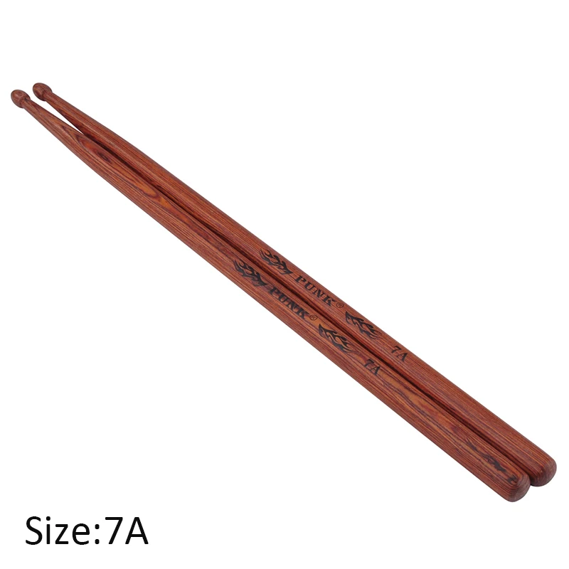 7A 39.6cmX1.3cm Профессиональные барабанные палочки 5A Hickory орехового дерева 5B барабанные палочки 7A музыкальные инструменты, барабан палочки одна пара - Цвет: 7A 39.6cmX1.3cm