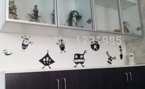 Новый дизайн Монстер Университет Монстры наклейки на стену для детской комнаты