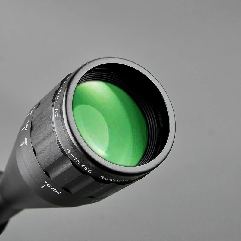 Тактический 4-16X50 охотничьи прицелы RGB оптические прицелы страйкбол охота Luneta Para винтовка Каза снайперские прицелы