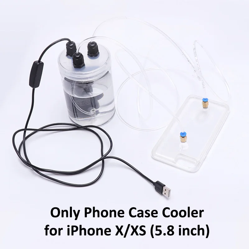 for iPhone 5.8 inch Pubg геймпад для мобильного телефона охлаждающий вентилятор чехол кулер для воды игровой контроллер триггер джойстик смартфон радиатор для iPhone 8P XR - Цвет: for iPhone 5.8 inch