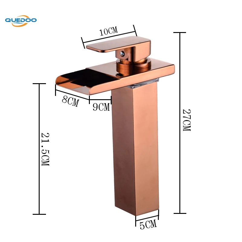 3 цвета однорычажный светодиодный Однорычажный кран с водопадом носик для ванной