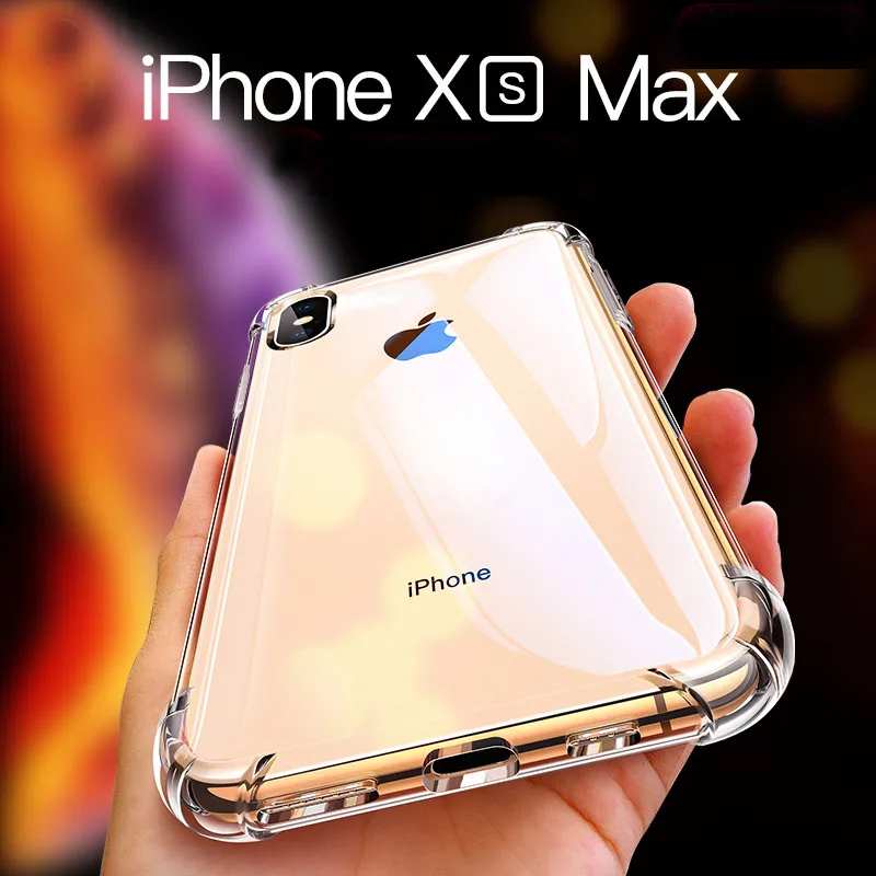 BRCSBOW прозрачный силиконовый телефон чехол для iPhone 6 8 7 Plus X XR XS Max мягкий S в виде