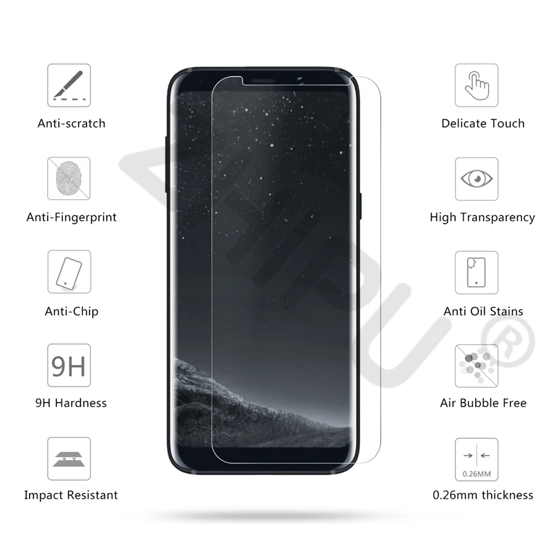 2 шт./лот закаленное Стекло для BLUBOO S8 5 7 дюймов Экран протектор Защитная пленка