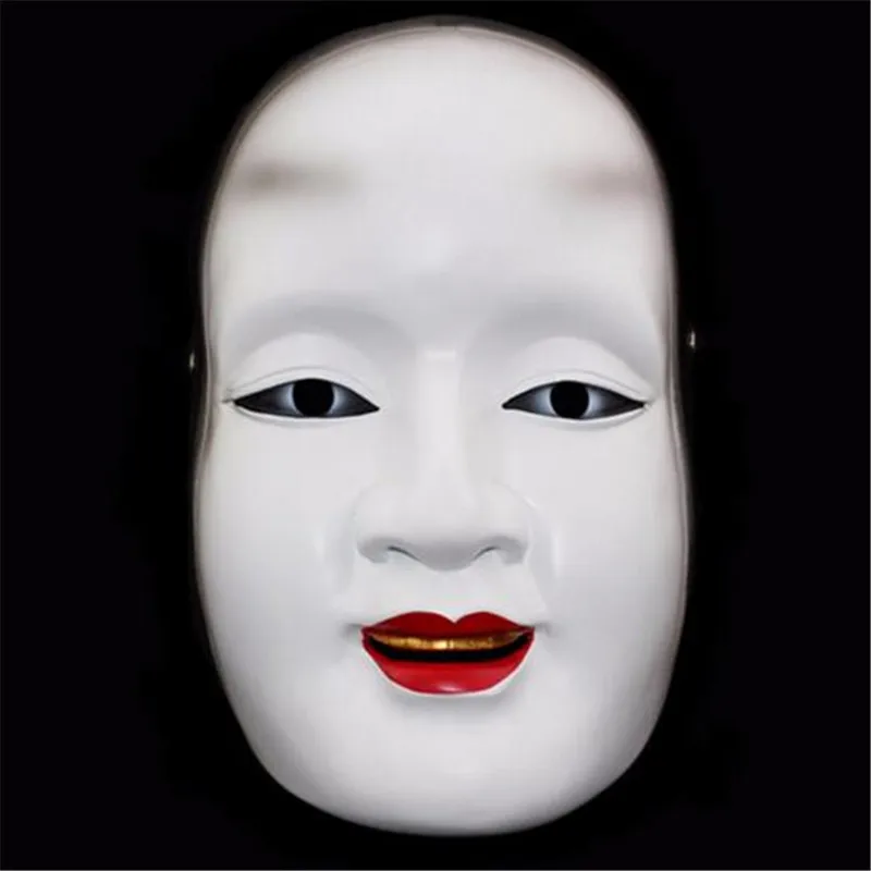 Японский Noh буддизм Карнавальная маска Хэллоуин вечерние косплей подарок фильм вечерние маскарадный костюм косплей подарок на Хэллоуин