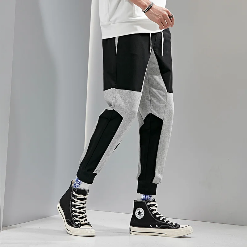 SingleRoad Joggers мужские осенние весенние повседневные штаны для бега высококачественные мужские брюки в стиле хип-хоп спортивные штаны эластичные уличные