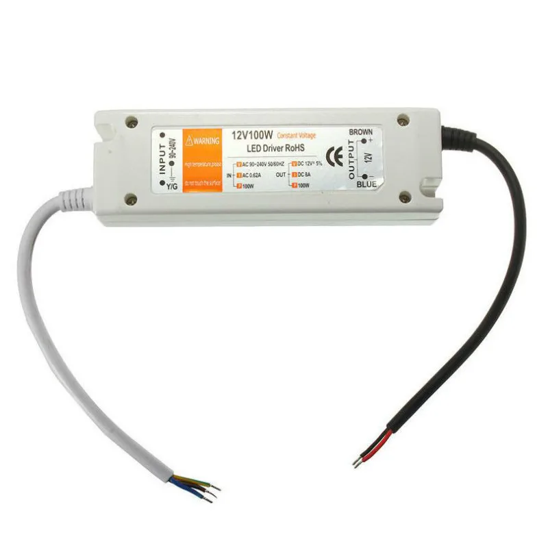 Светодиодный драйвер AC 110V 220V к DC12V LED адаптер питания Трансформаторы освещения