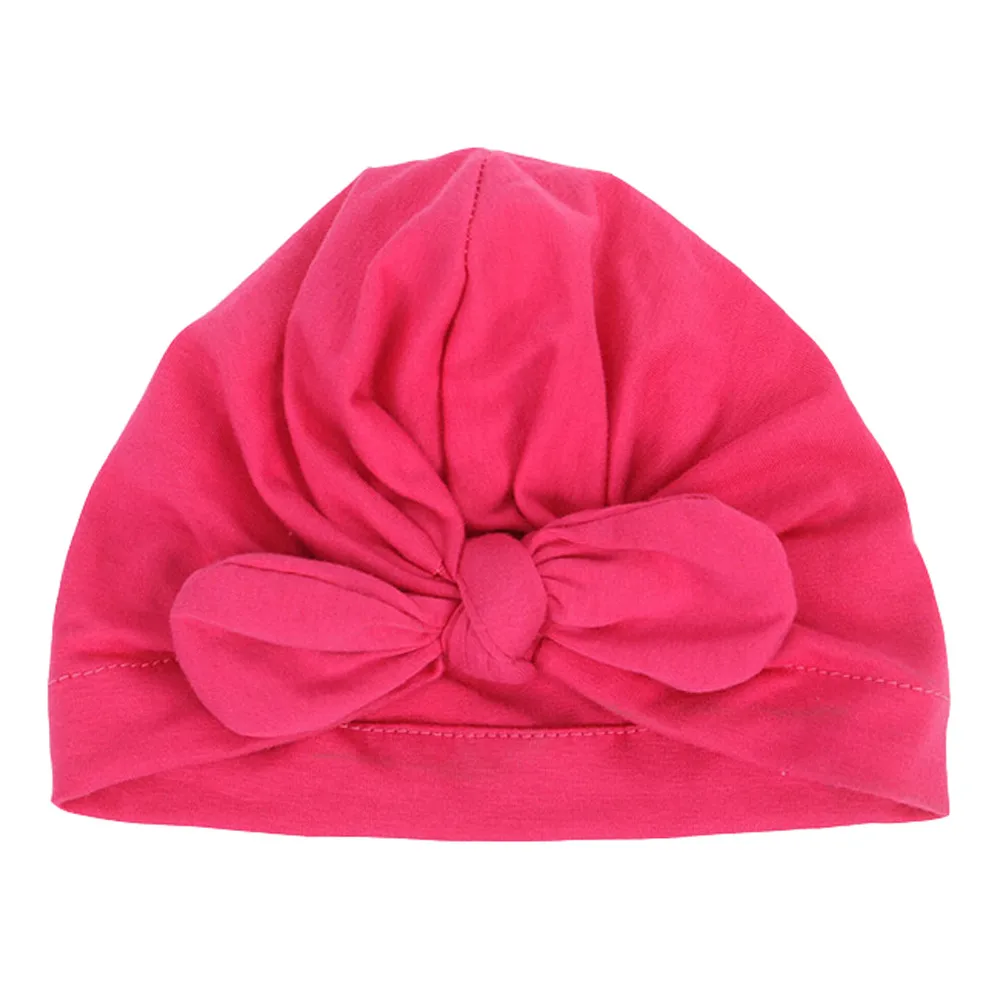 Бант с кроличьими ушками для новорожденных девочек и мальчиков хлопковая