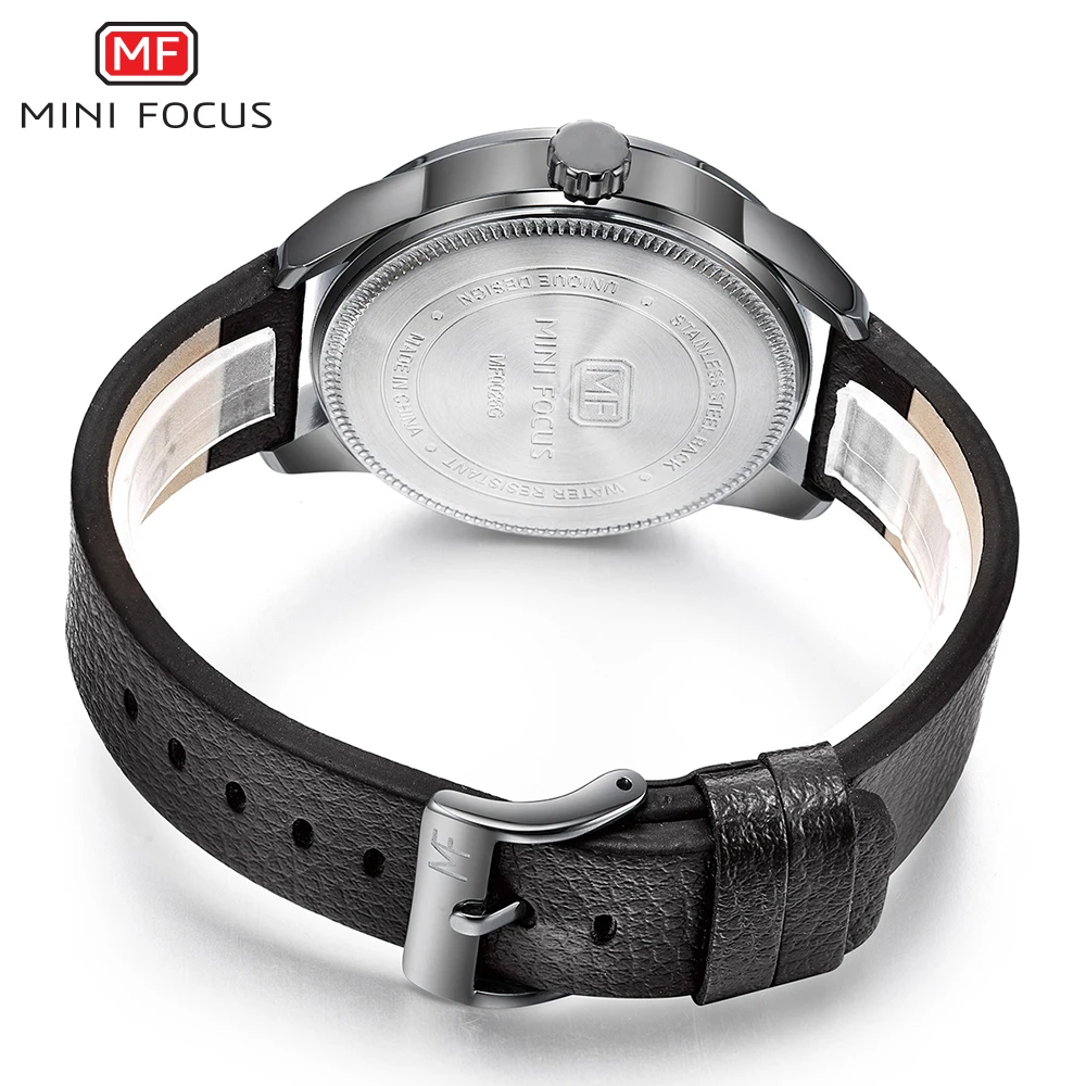 MINIFOCUS новые роскошные брендовые Мужские часы кварцевые мужские армейские