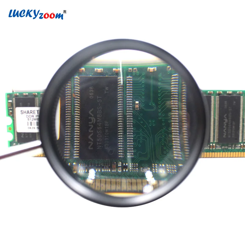 Luckyzoom Ручной Лупа увеличительное стекло лупа очки с оптическими линзами 35X30*35 Лупа Ювелирные изделия Лупа Read Repair