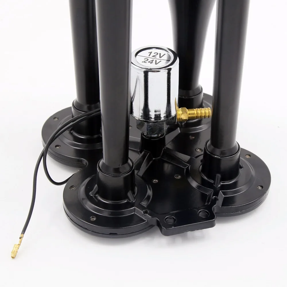 OKC Black plated metal chromed four pipe воздушный рожок оригинальный автомобильный насос