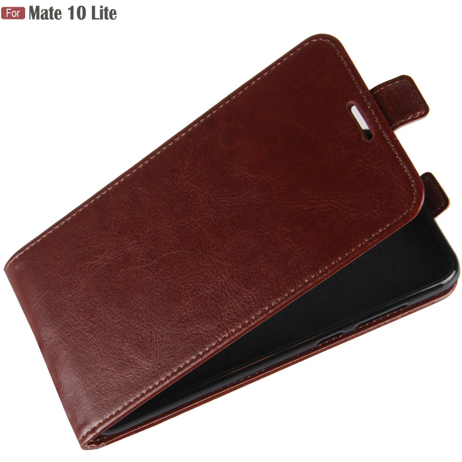 

Для Huawei MATE 10 Lite чехол 5.9 дюймов ретро кожаный Магнитный вертикальный книга флип чехол на для Huawei Mate 10 Lite / Nova 2i чехол чехлы крышка