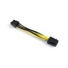 1 шт. CPU к PCIE кабелю 6 Pin PCIe Female к 8Pin CPU папа PCI Express преобразователь питания провод видеокарта 6 P к 8P передача