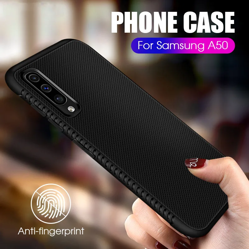 GKK чехол для samsung A50 A30 A505 A70 A60 Чехол Мягкий ТПУ противоударный из углеродного