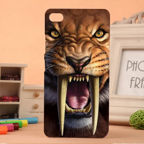 Цветной Чехол С Рисунком Тигра Льва медведя собаки автомобиля милый цветной