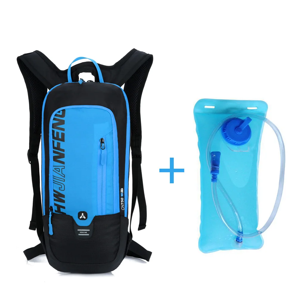 Blue Water bag Водонепроницаемый велосипедный рюкзак 6л для мужчин и женщин MTB горный велосипед сумка для воды нейлон Велоспорт Туризм Кемпинг бег гидратация рюкзак - Цвет: Blue Water bag
