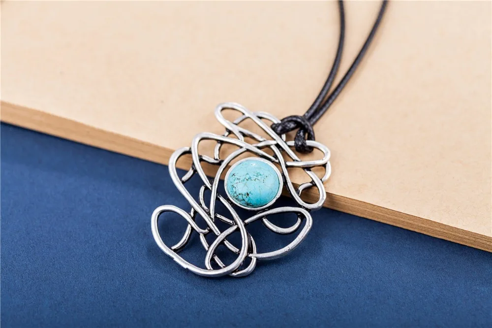 Новинка из натурального камня Для женщин jewelry Винтаж основа для кулонов и