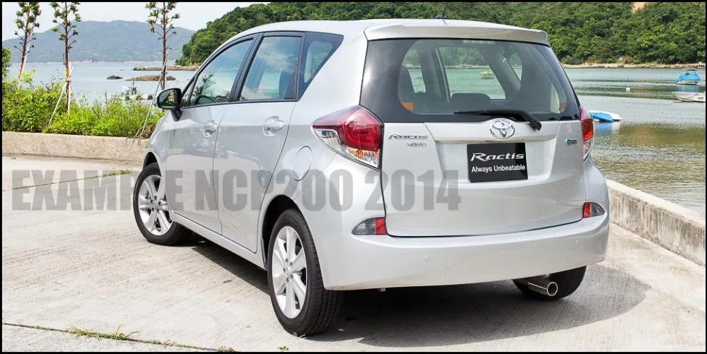 JIAYITIAN камера заднего вида для Toyota Ractis NCP100 NCP120/CCD/ночное видение/резервная камера номерного знака камера заднего вида