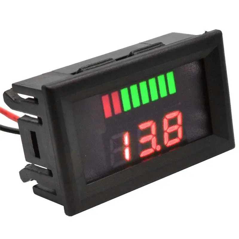 Мини вольтметр панель измеритель напряжения 5 В 30 постоянного тока 2 провода