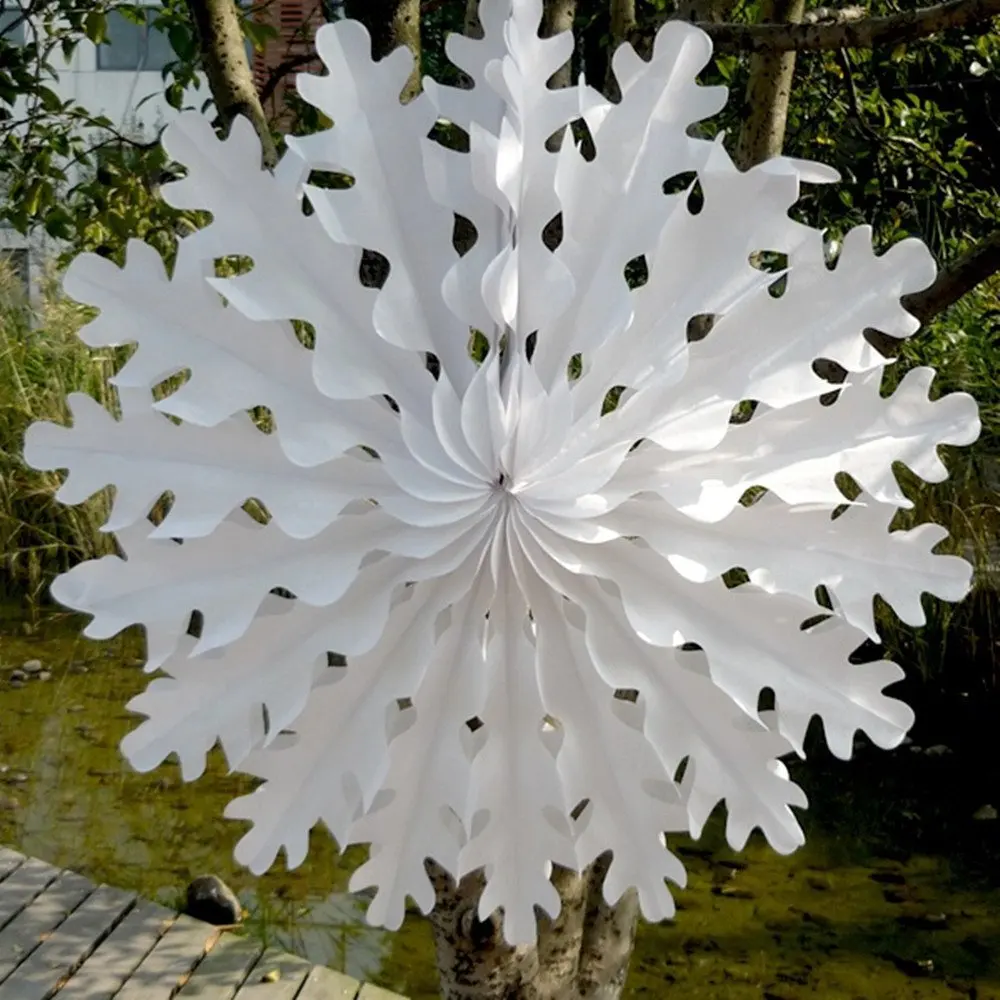 Украшения для дня рождения 24 шт. с днем баннер бумага розетка снежинка