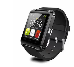 Черный U8 умный телефон с часами Bluetooth mate для Android IOS iPhone samsung LG htc унисекс - Цвет: Черный