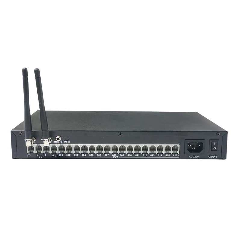 

GSM PABX PBX for office with 2 SIM card TS+416