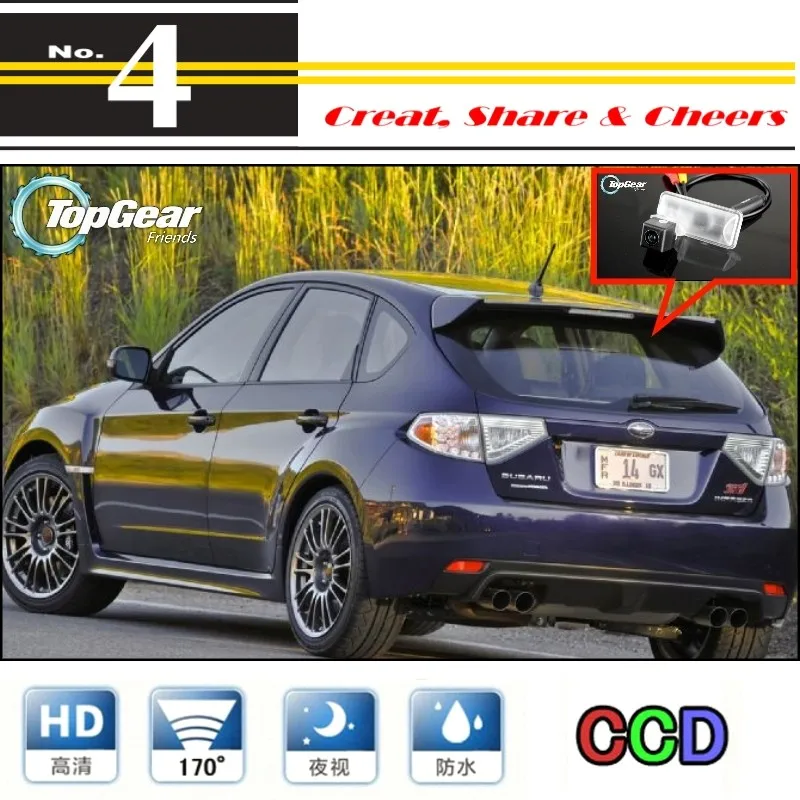 Автомобильная камера для Subaru XV/Impreza GJ GP, Высококачественная Водонепроницаемая камера заднего вида PAL/NTSC | стандарт CCD+ RCA