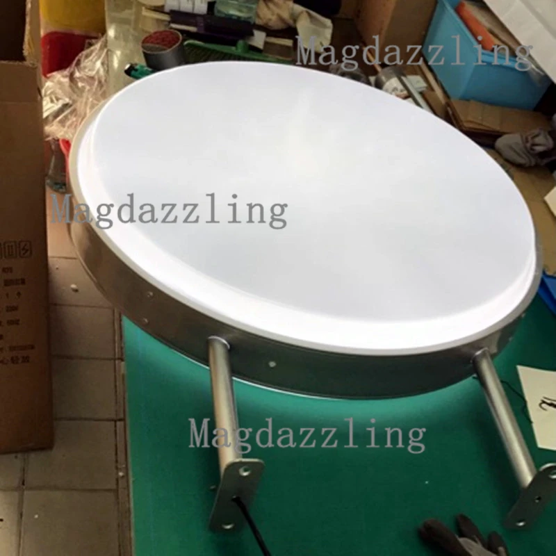 Наружная алюминиевая круглая рама двусторонняя светодиодная подсветка магазин