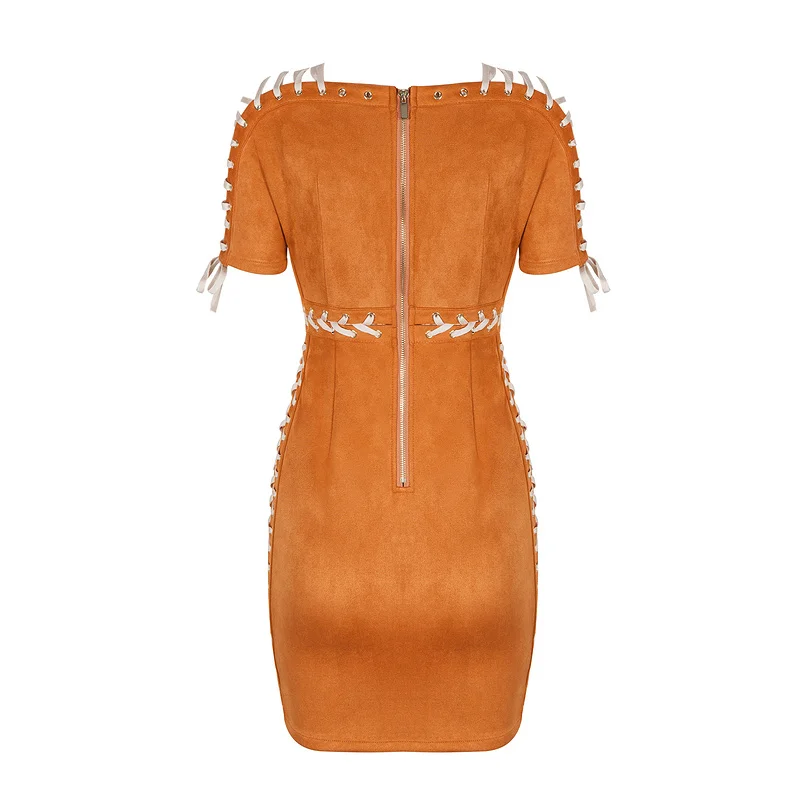 Beateen выдалбливают женщин Bodycon Вечерние Платья Slash шеи Твердые модные женские
