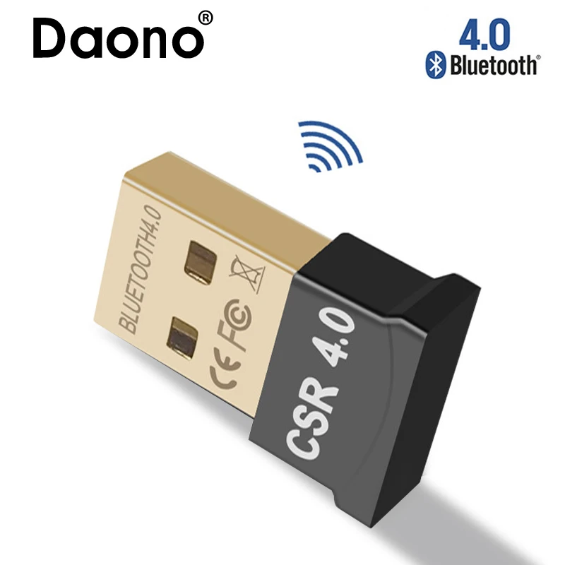 DAONO USB Bluetooth адаптер V4.0 CSR Двойной режим беспроводной Ключ 4 0 передатчик для Windows 10 8