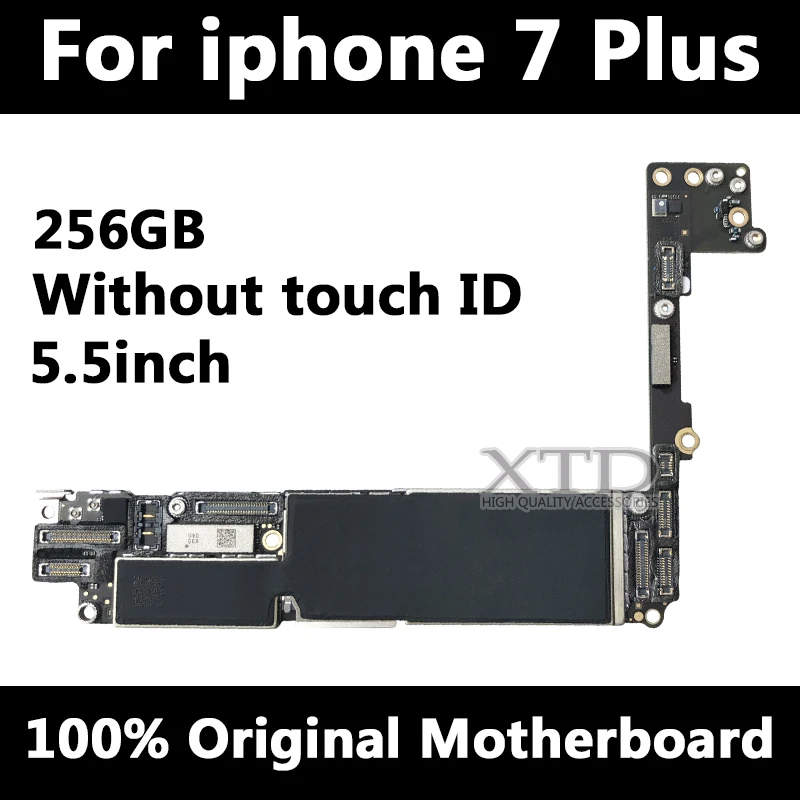 100% оригинальная материнская плата для iphone 7 Plus разблокированная Логическая без