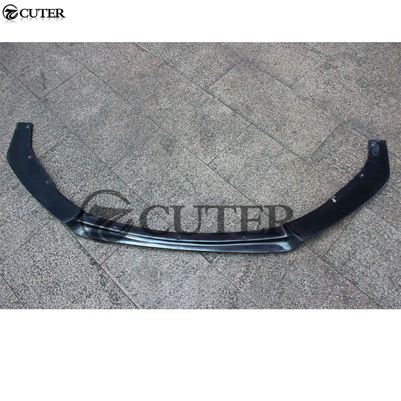 Спойлер для переднего бампера из углеродного волокна Volkswagen Scirocco standard bumper KT style