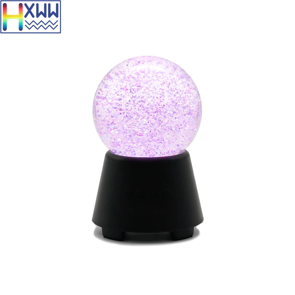 HXWW Новые запатентованные продукты воды хрустальный шар беспроводной Bluetooth