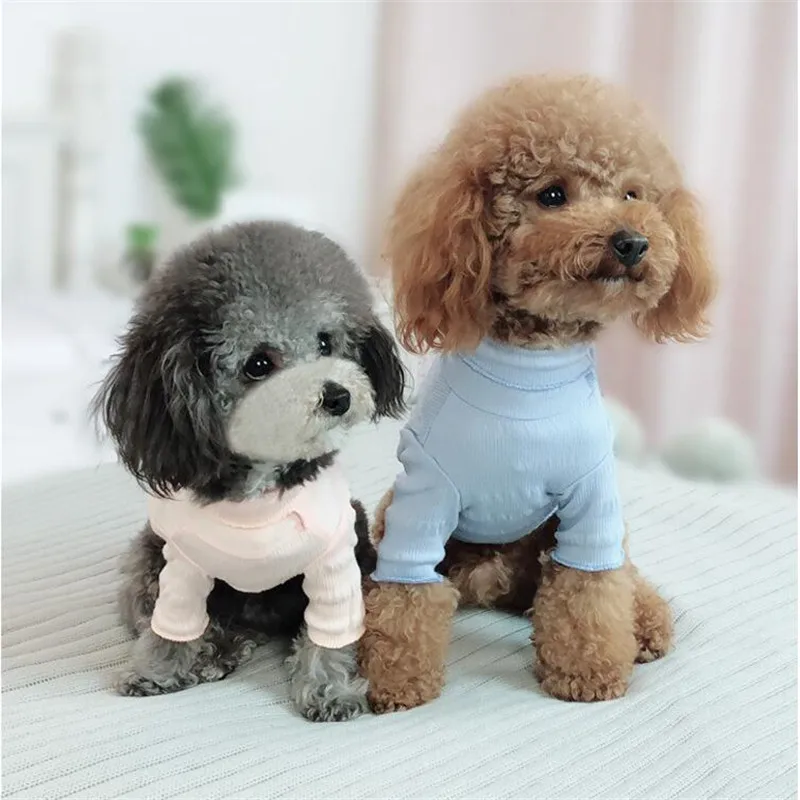 

S-XXL Pet Dog Hoodie Puppy Cat Hoodies For Small Dogs Chihuahua Pug Poodle Solid Sweatshirt Clothes Costumes Dropshipping #2019