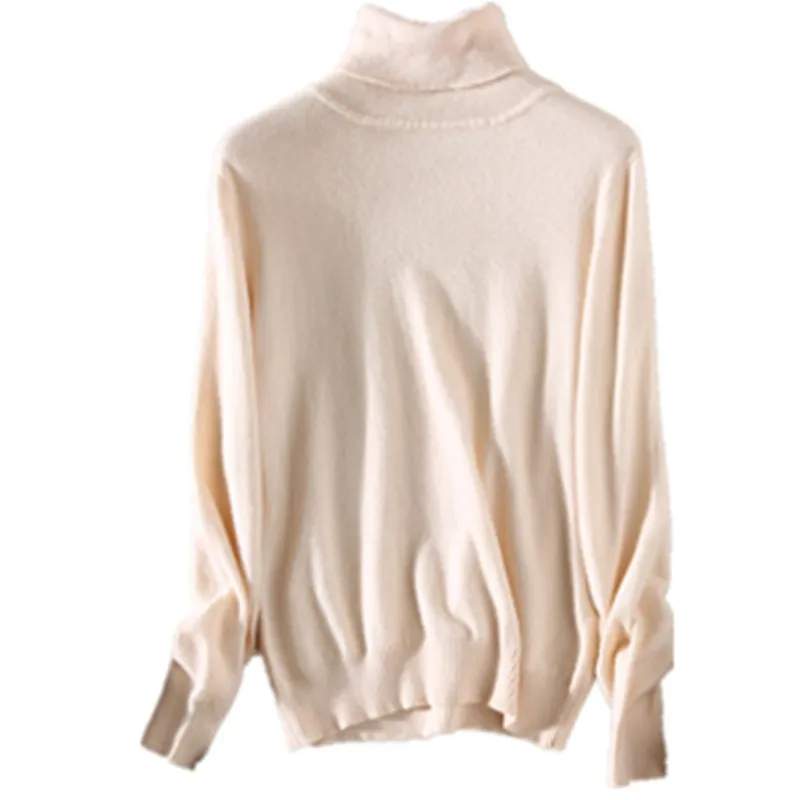 Cashmere Sweater Winter Womens Sweaters Fashion Autumn and Pullovers Turtleneck Knitted WA649 | Женская одежда