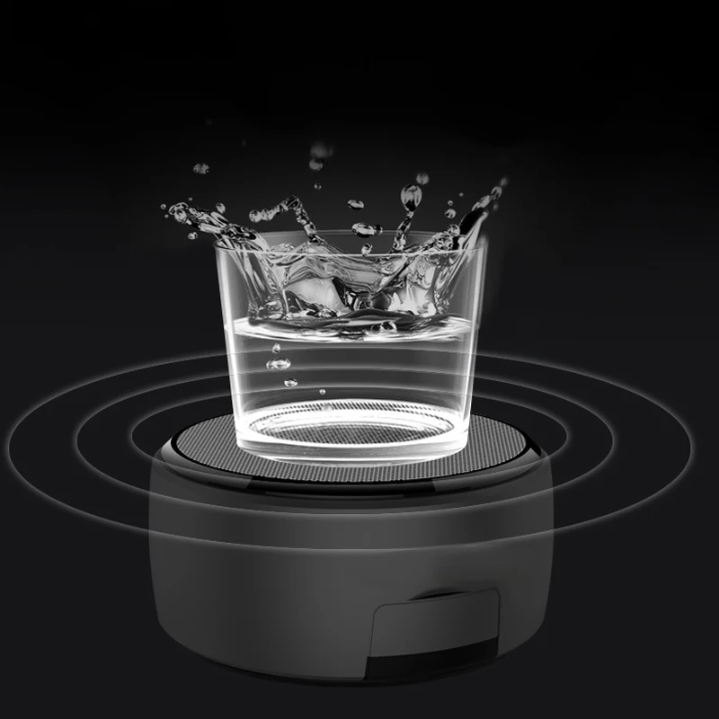 Fornorm Беспроводной Hi Fi стерео Динамик Портативный Mini Bluetooth с держатель телефона