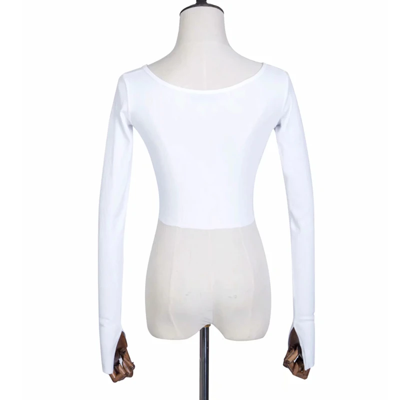 Женский сексуальный топ с v образным вырезом и пуговицами разрезом длинным