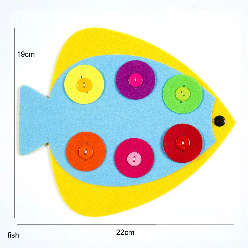 Фетровая ткань ручной работы с изображением леса животного декор для детского