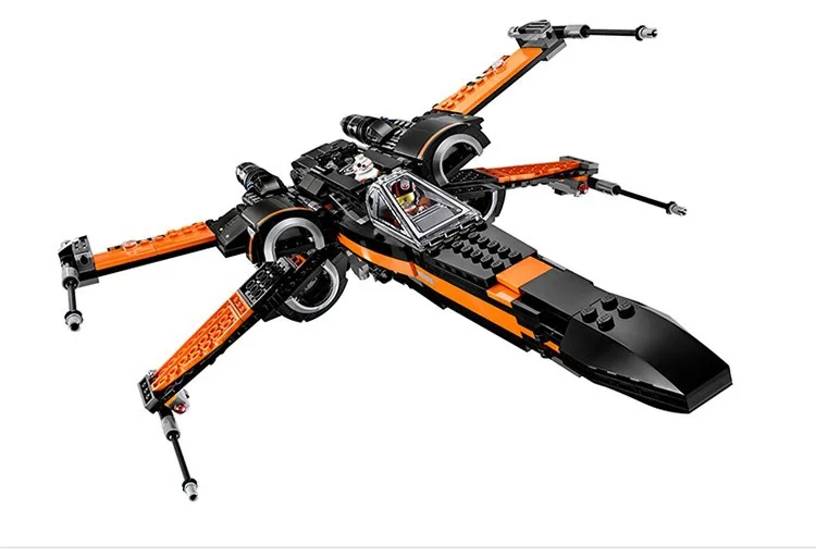 10575 Звездные войны Obi-Wan's Jedi модель перехватчика, строительные блоки, Обучающие DIY игрушки для детей, совместимые с L* GO