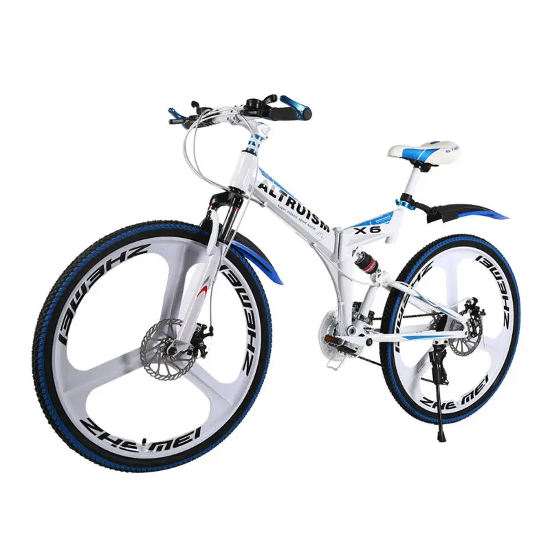 Altruism X6 21 Скорость Стали Горный Велосипед Bicicleta 26 Складной Велосипеды Bicicletas