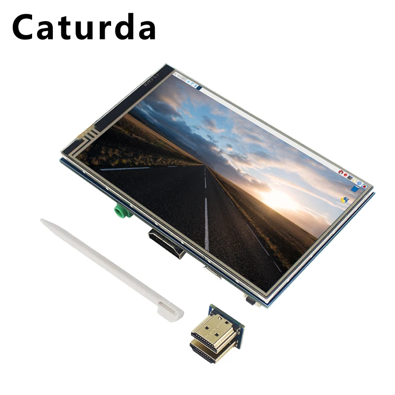 Raspberry Pi 3 сенсорный Экран ЖК дисплей 4 дюйма Дисплей модуль 800*480 IPS для Model B + плюс Pi3