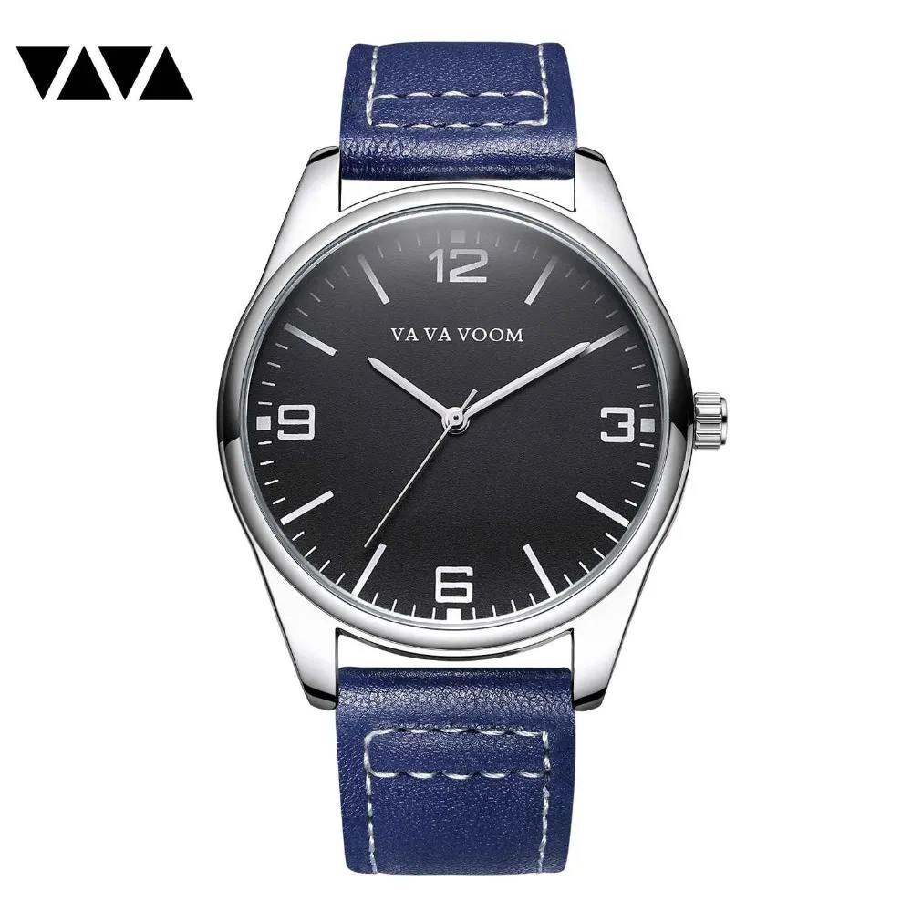 2018 Новые простые мужские водонепроницаемые часы модные спортивные кварцевые |