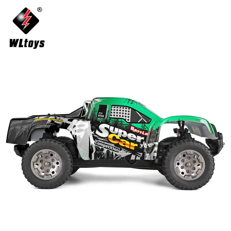 Оригинальный Радиоуправляемый автомобиль Wltoys 12403 1/12 весы 2 4G Электрический 4WD 45