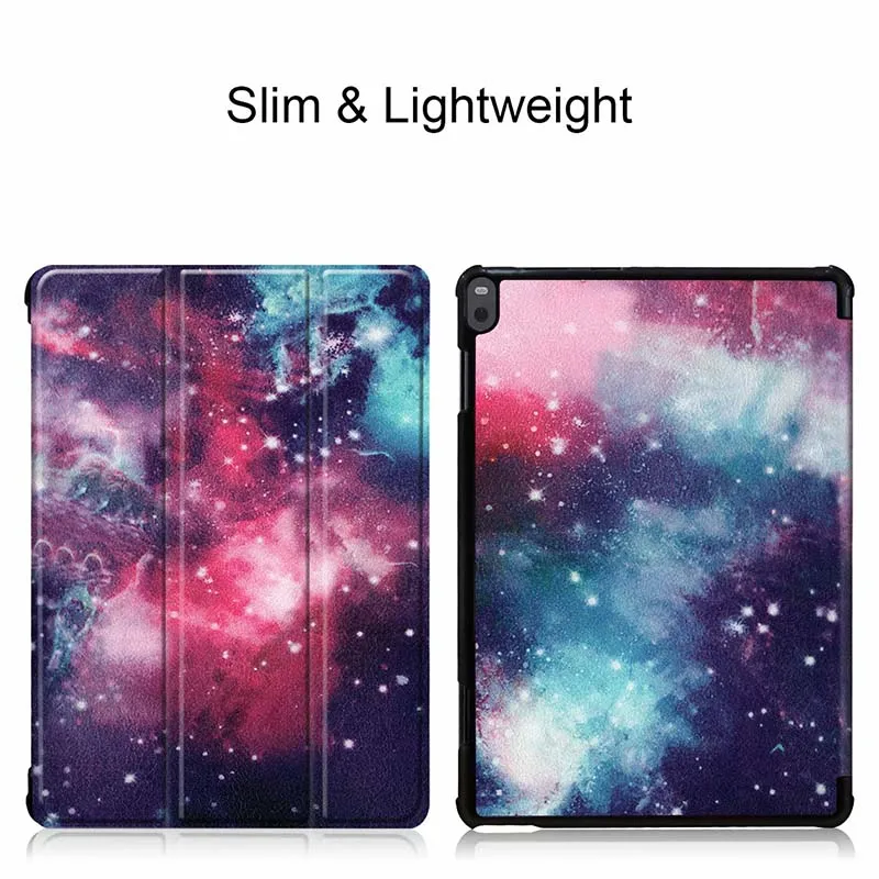 Painting PU Magnet close Luxury leather case cover for Lenovo Tab P10 TB-X705F TB-X705L tablet 20pcs/lot | Компьютеры и офис