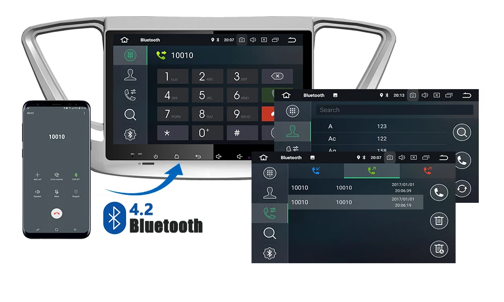 Belsee Android 9,0 для hyundai Solaris Verna Accent автомобильный gps-навигация, радио, стерео аудио плеер 4 Гб 64 Гб ips экран